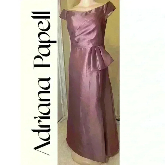 ADRIANA PAPELL ROSE DRESS SIZE 8 - Picture 3 of 16